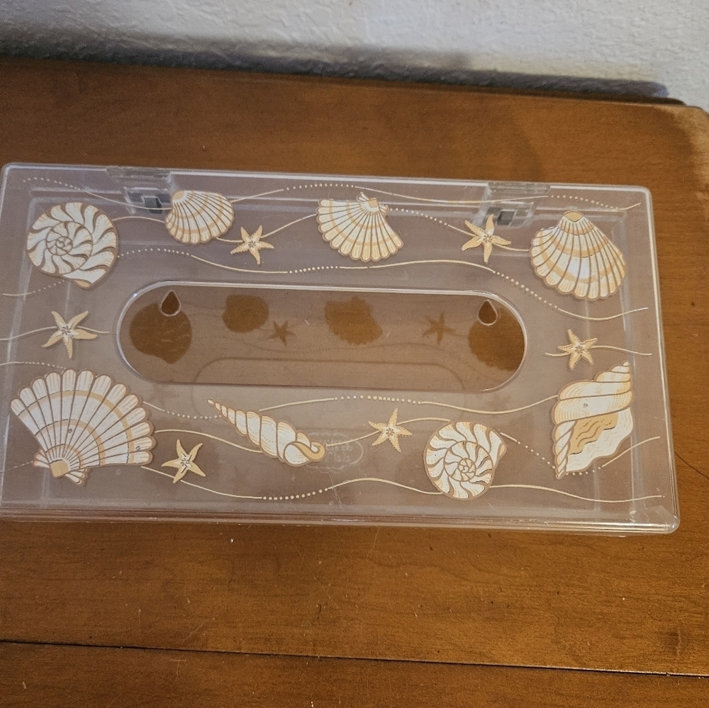 Vintage Acrylic Lucite Tissue Box Holder